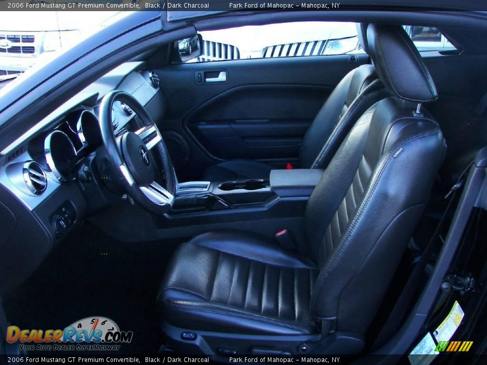 2006 Ford Mustang GT Premium Convertible Black / Dark Charcoal Photo #5
