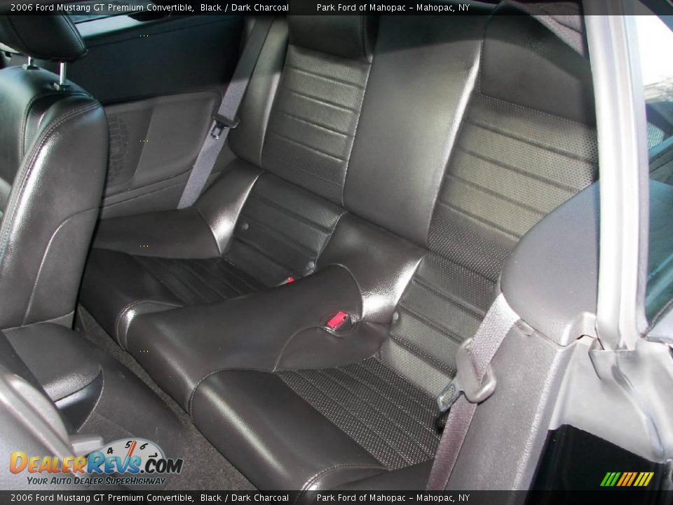 2006 Ford Mustang GT Premium Convertible Black / Dark Charcoal Photo #6