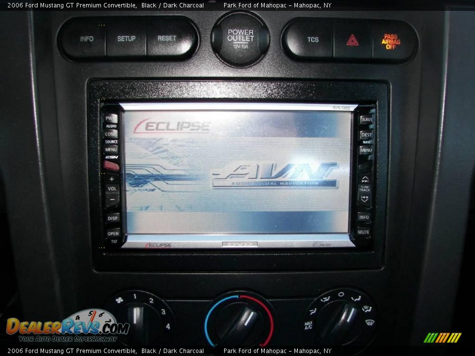 2006 Ford Mustang GT Premium Convertible Black / Dark Charcoal Photo #12