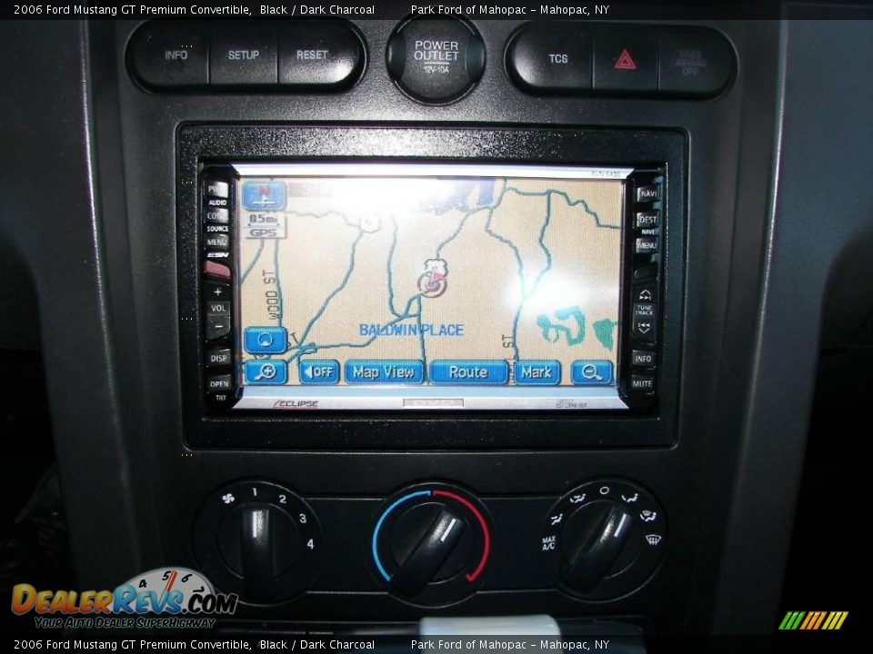 2006 Ford Mustang GT Premium Convertible Black / Dark Charcoal Photo #13