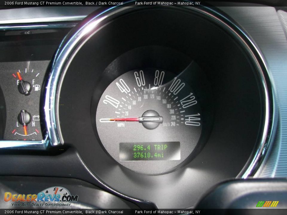 2006 Ford Mustang GT Premium Convertible Black / Dark Charcoal Photo #14