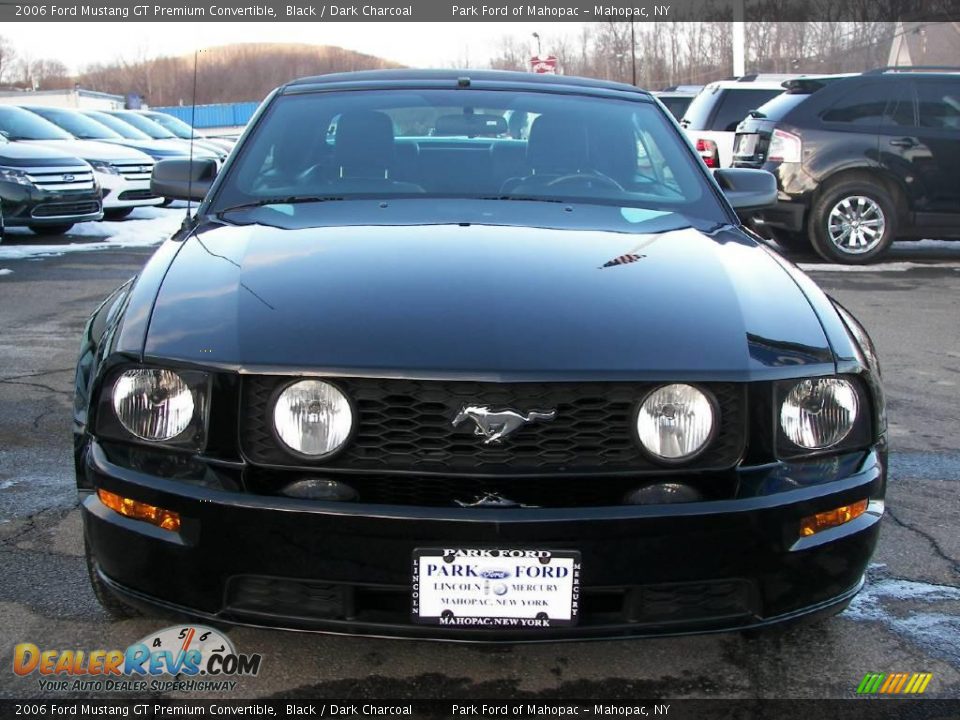 2006 Ford Mustang GT Premium Convertible Black / Dark Charcoal Photo #16