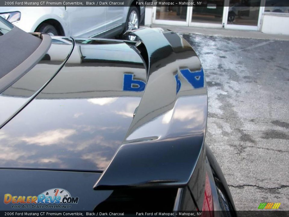 2006 Ford Mustang GT Premium Convertible Black / Dark Charcoal Photo #18
