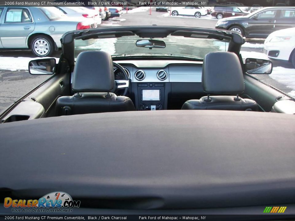 2006 Ford Mustang GT Premium Convertible Black / Dark Charcoal Photo #19