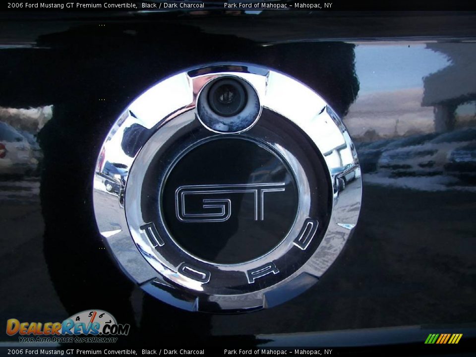 2006 Ford Mustang GT Premium Convertible Black / Dark Charcoal Photo #20