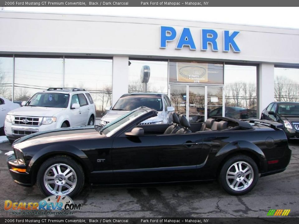 2006 Ford Mustang GT Premium Convertible Black / Dark Charcoal Photo #21