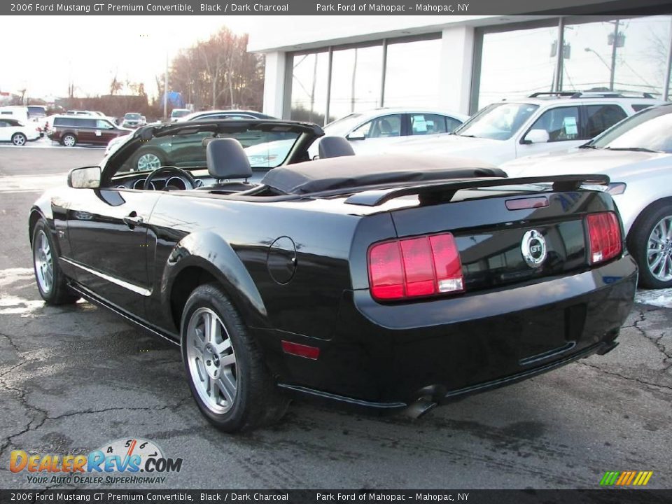 2006 Ford Mustang GT Premium Convertible Black / Dark Charcoal Photo #22