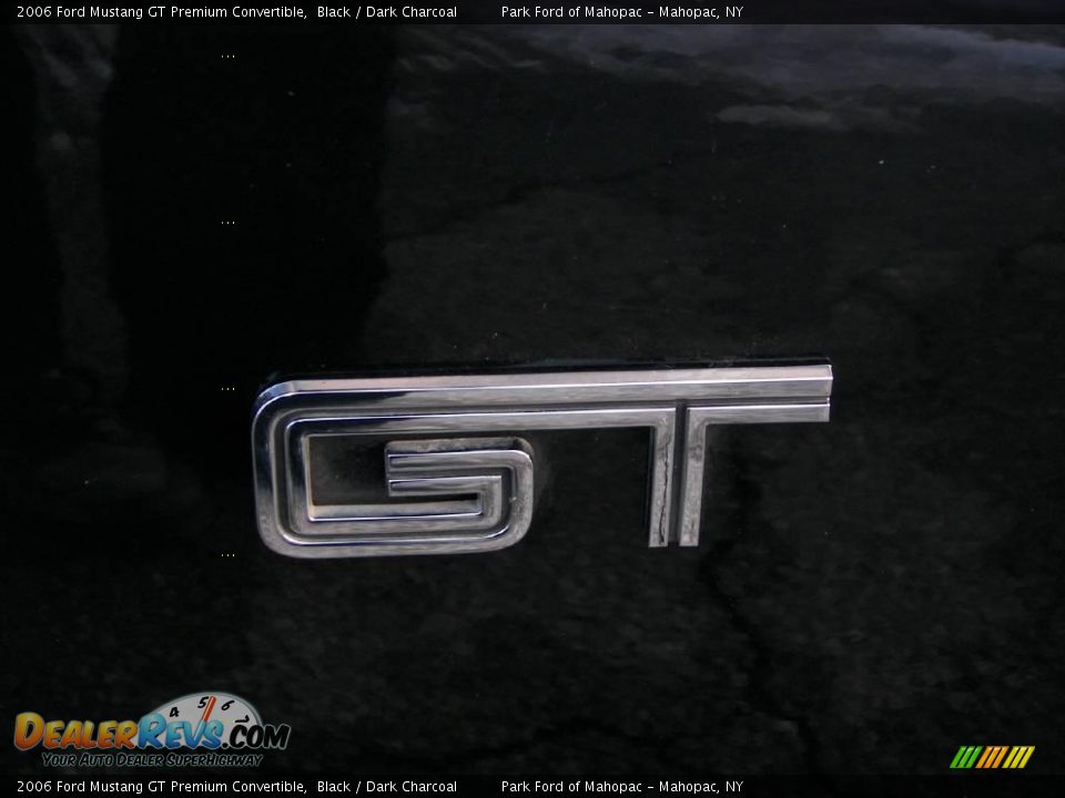 2006 Ford Mustang GT Premium Convertible Black / Dark Charcoal Photo #23