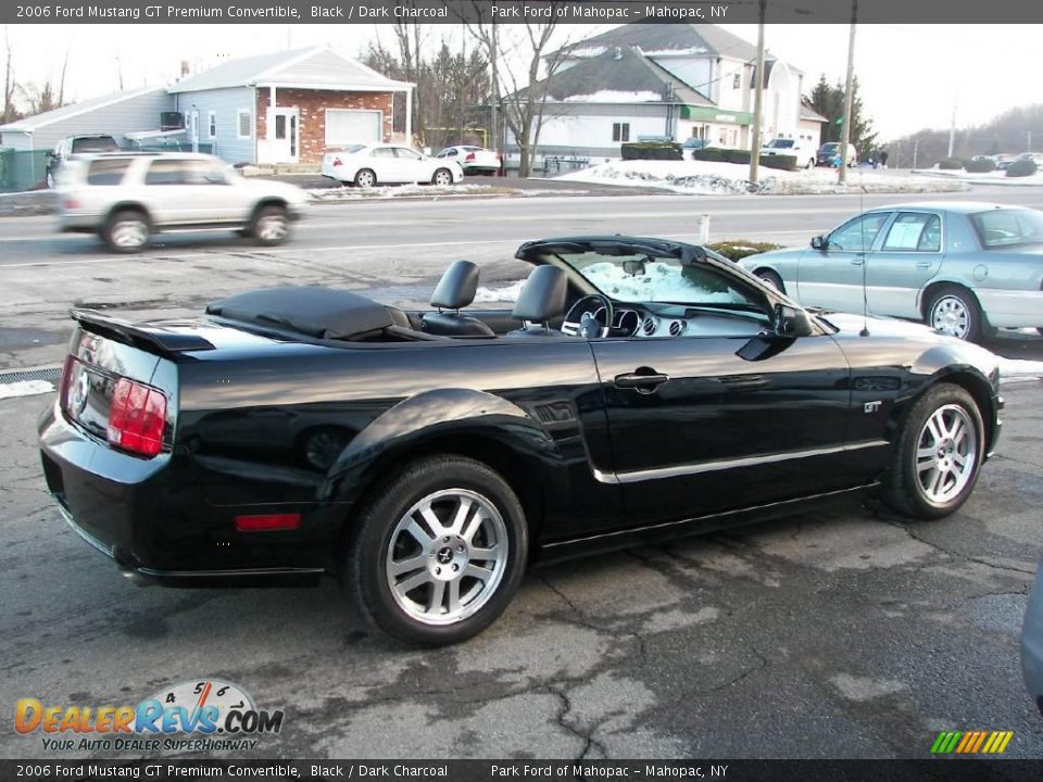 2006 Ford Mustang GT Premium Convertible Black / Dark Charcoal Photo #24