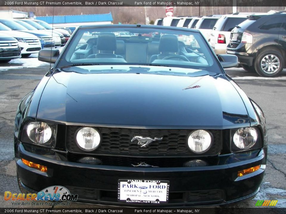 2006 Ford Mustang GT Premium Convertible Black / Dark Charcoal Photo #25