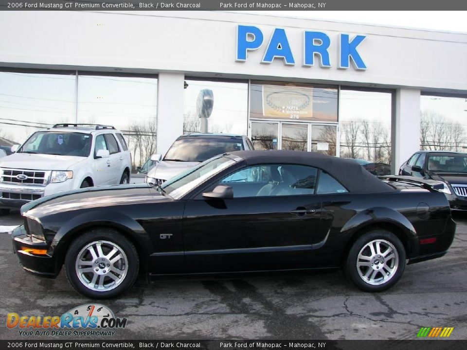 2006 Ford Mustang GT Premium Convertible Black / Dark Charcoal Photo #27