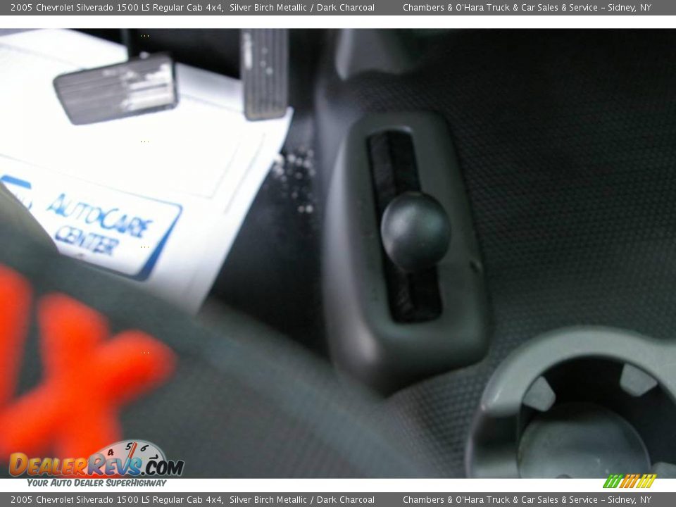 2005 Chevrolet Silverado 1500 LS Regular Cab 4x4 Silver Birch Metallic / Dark Charcoal Photo #6