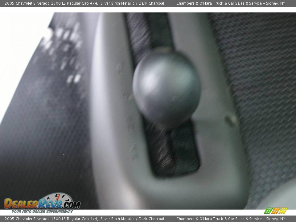 2005 Chevrolet Silverado 1500 LS Regular Cab 4x4 Silver Birch Metallic / Dark Charcoal Photo #7