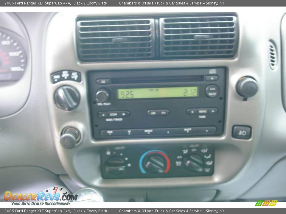 2006 Ford Ranger XLT SuperCab 4x4 Black / Ebony Black Photo #5