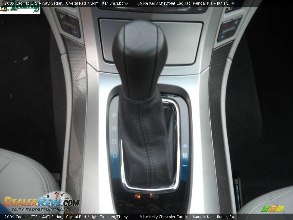 2009 Cadillac CTS 4 AWD Sedan Crystal Red / Light Titanium/Ebony Photo #18