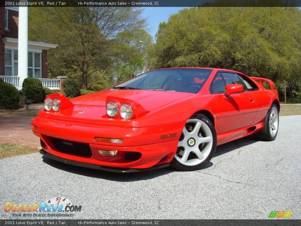 Front 3/4 View of 2001 Lotus Esprit V8 Photo #1