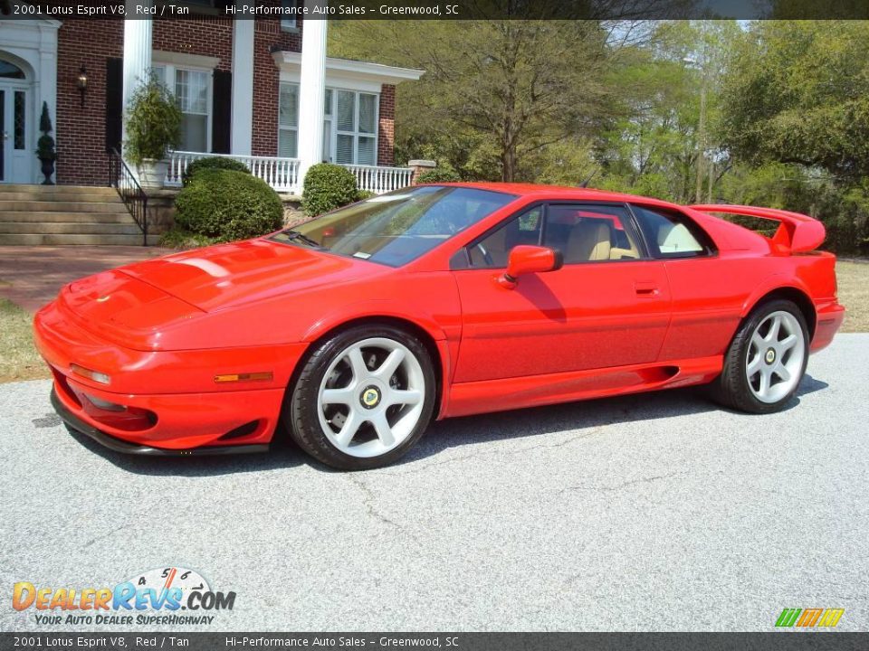 Red 2001 Lotus Esprit V8 Photo #2