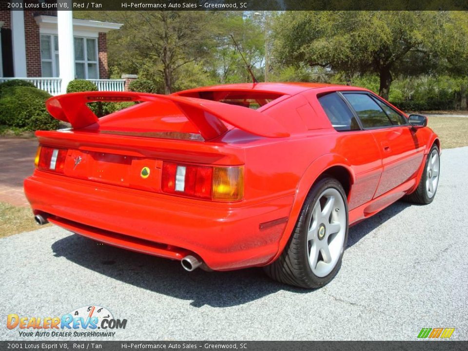Red 2001 Lotus Esprit V8 Photo #5