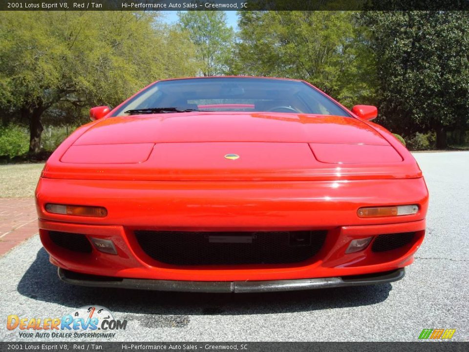 2001 Lotus Esprit V8 Red / Tan Photo #12