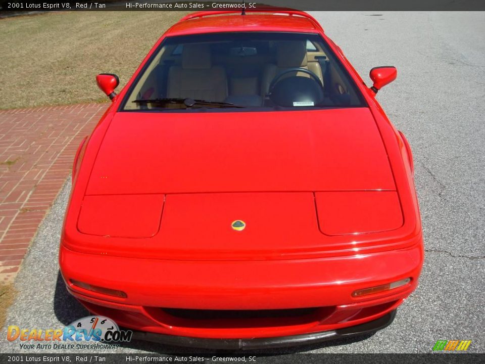 2001 Lotus Esprit V8 Red / Tan Photo #13