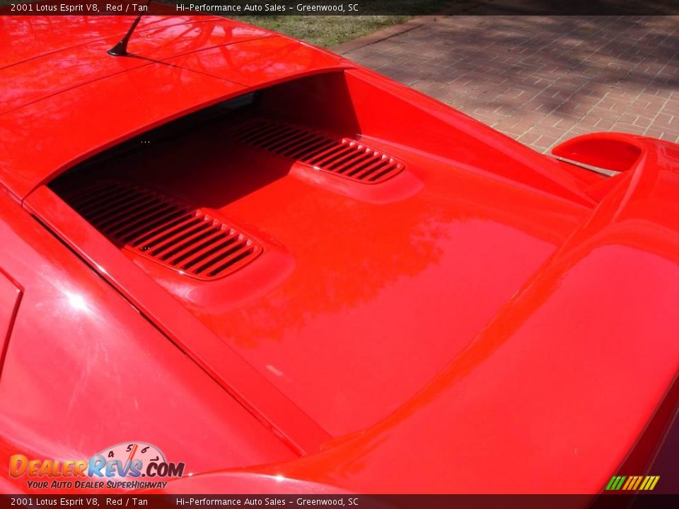 2001 Lotus Esprit V8 Red / Tan Photo #15