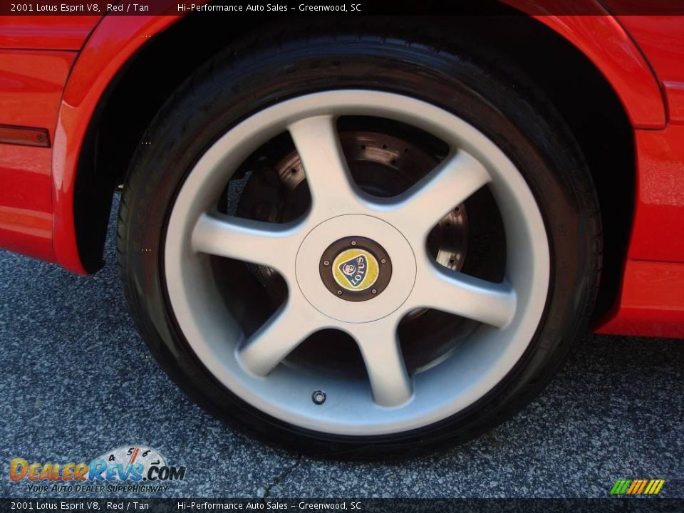 2001 Lotus Esprit V8 Red / Tan Photo #19