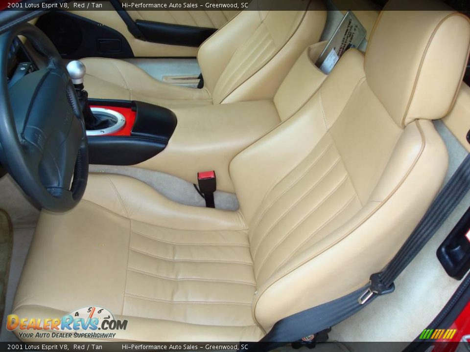 Tan Interior - 2001 Lotus Esprit V8 Photo #26