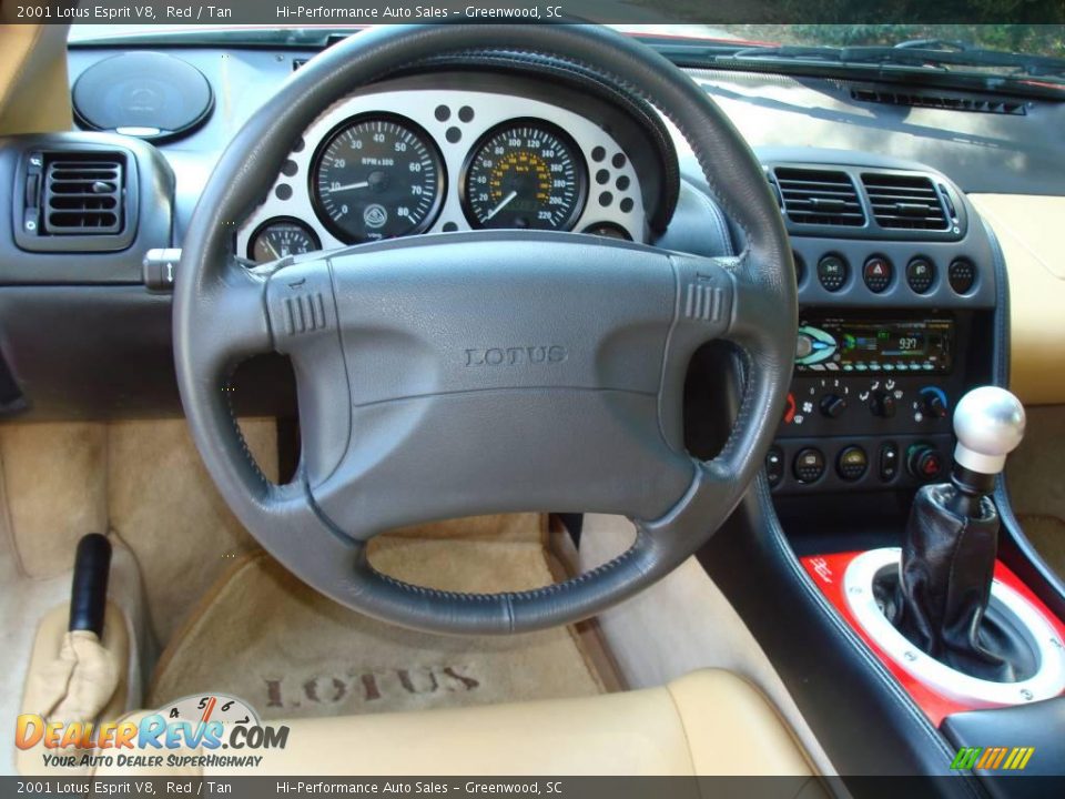2001 Lotus Esprit V8 Gauges Photo #28