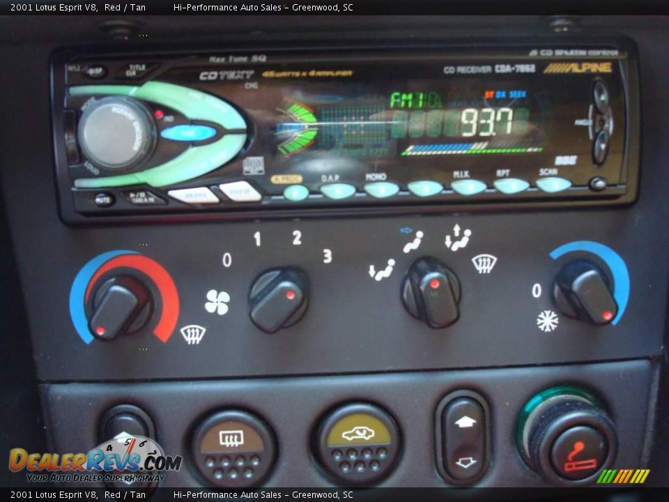 Controls of 2001 Lotus Esprit V8 Photo #32