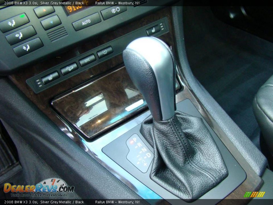 2008 BMW X3 3.0si Silver Grey Metallic / Black Photo #14