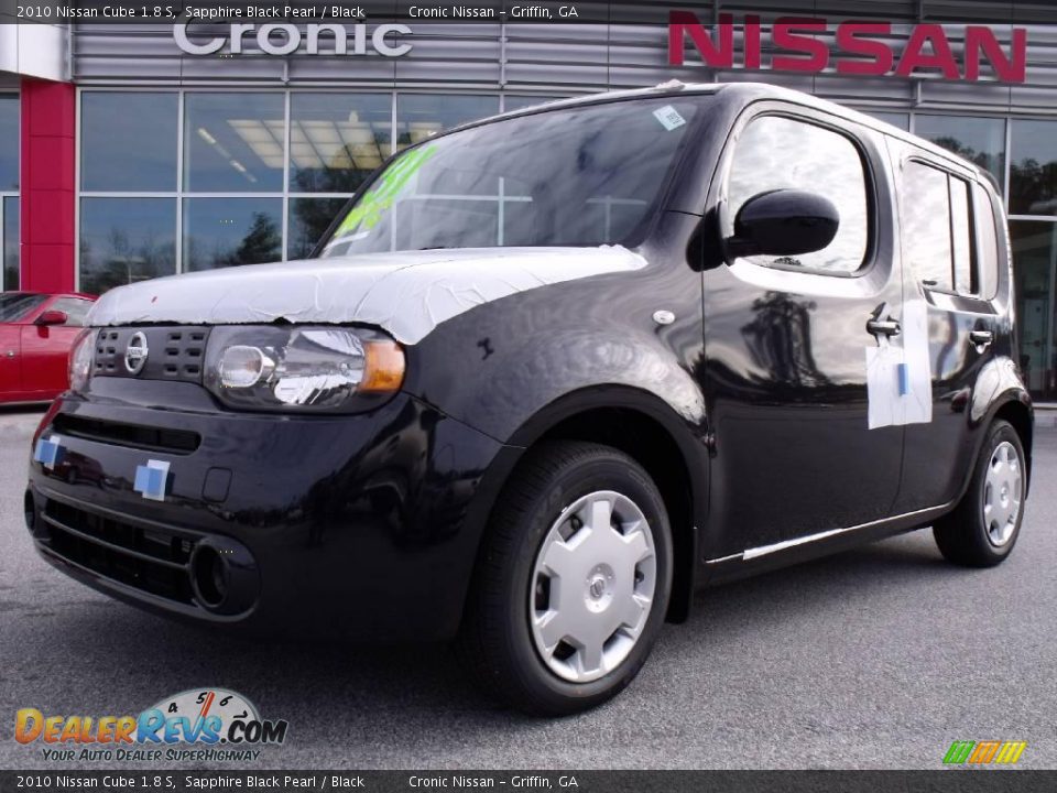 2010 Nissan Cube 1.8 S Sapphire Black Pearl / Black Photo #1