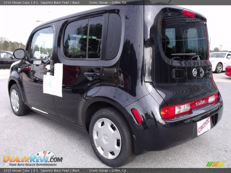 2010 Nissan Cube 1.8 S Sapphire Black Pearl / Black Photo #3