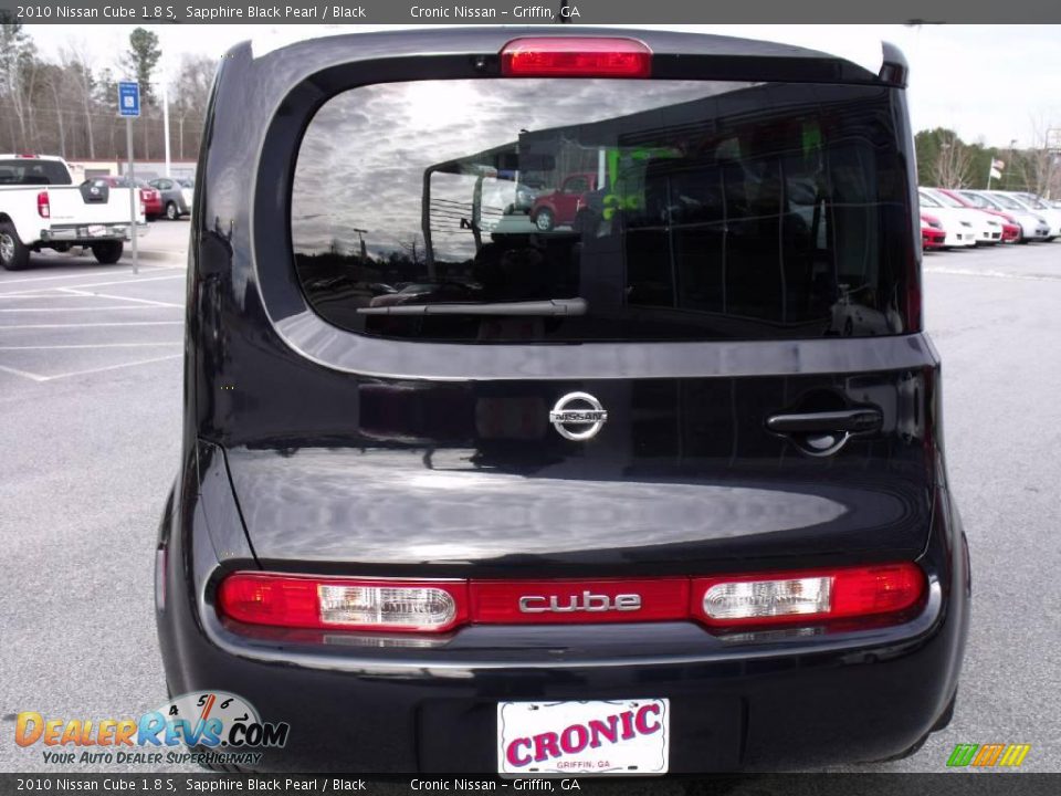 2010 Nissan Cube 1.8 S Sapphire Black Pearl / Black Photo #4