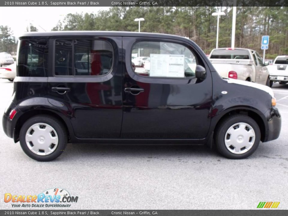 2010 Nissan Cube 1.8 S Sapphire Black Pearl / Black Photo #6