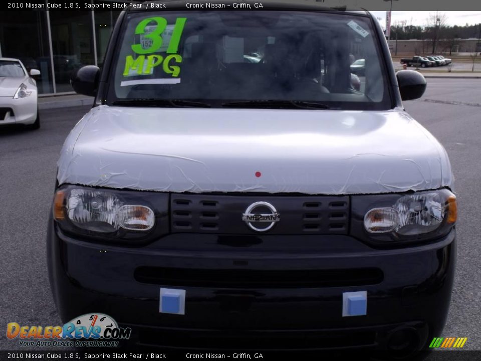2010 Nissan Cube 1.8 S Sapphire Black Pearl / Black Photo #8