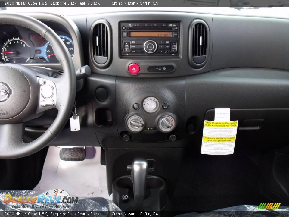 2010 Nissan Cube 1.8 S Sapphire Black Pearl / Black Photo #11