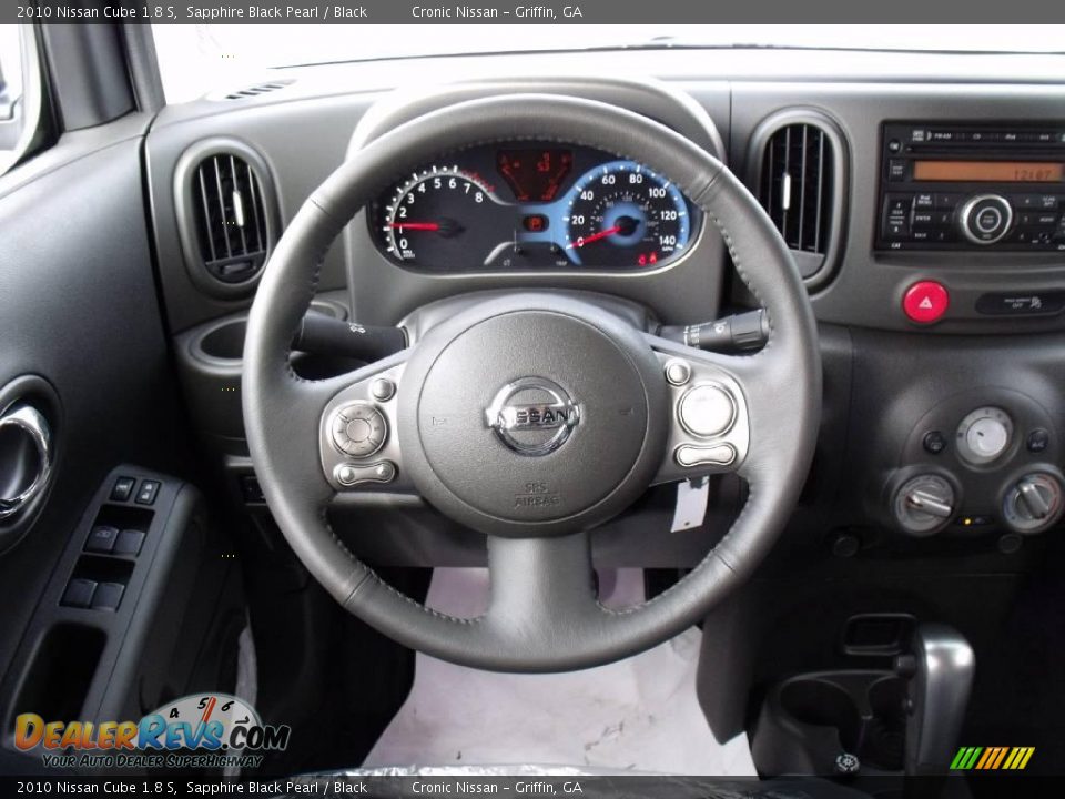 2010 Nissan Cube 1.8 S Sapphire Black Pearl / Black Photo #12