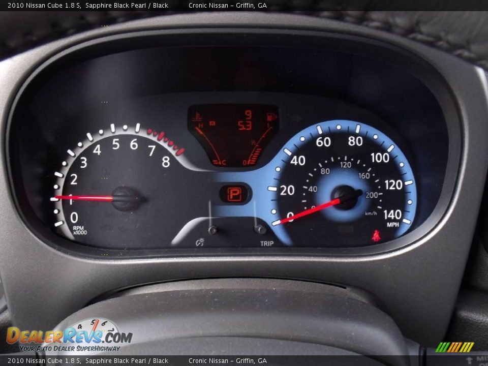 2010 Nissan Cube 1.8 S Sapphire Black Pearl / Black Photo #13