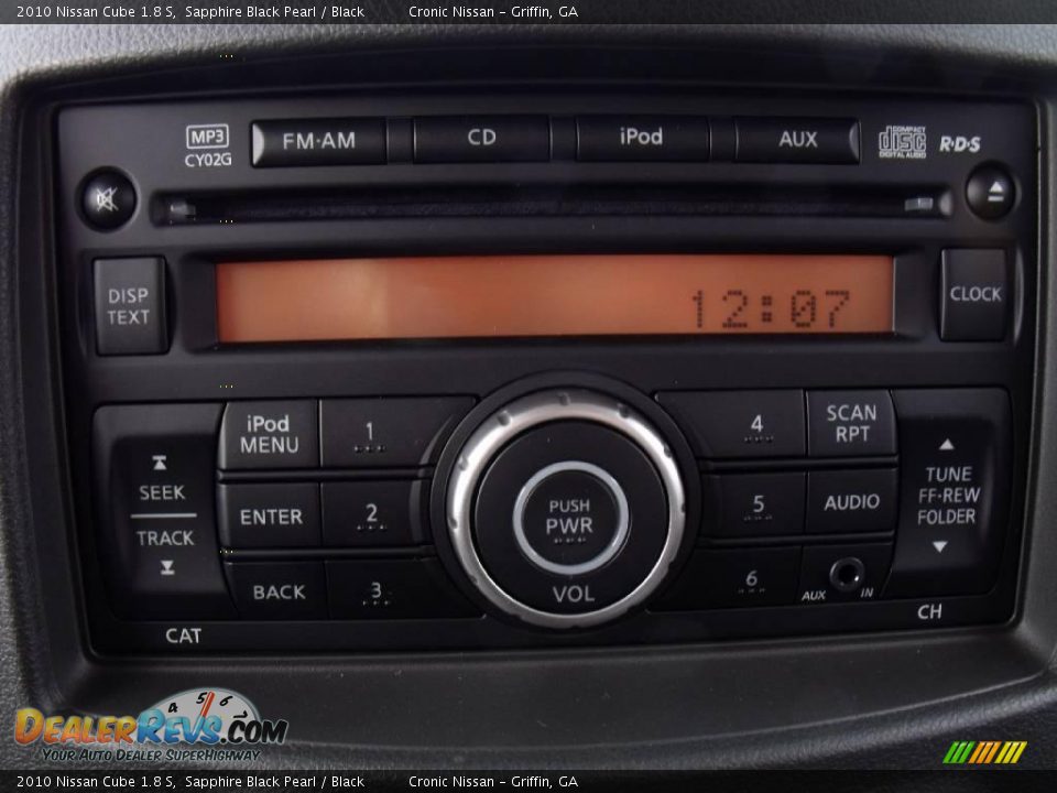 2010 Nissan Cube 1.8 S Sapphire Black Pearl / Black Photo #14