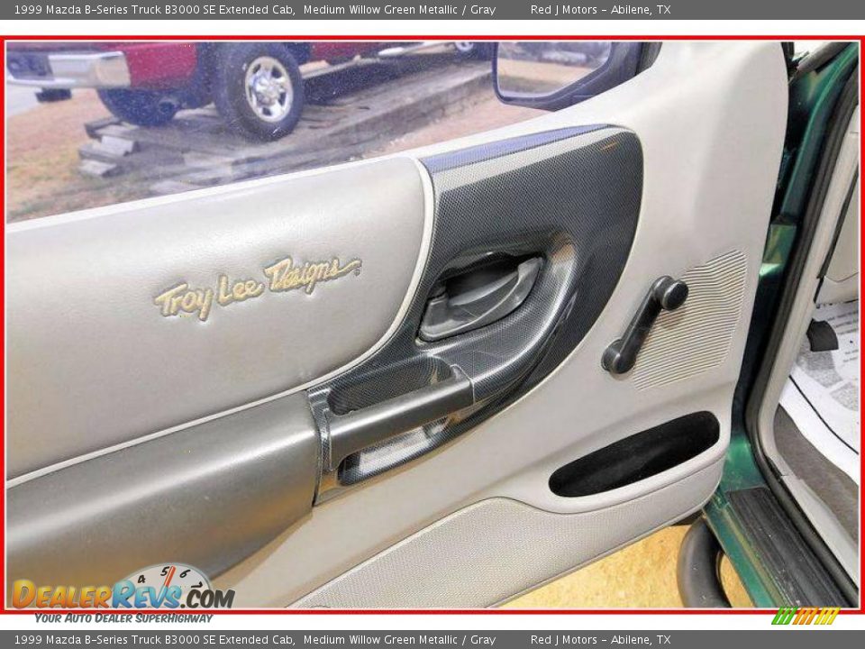 1999 Mazda B-Series Truck B3000 SE Extended Cab Medium Willow Green Metallic / Gray Photo #16
