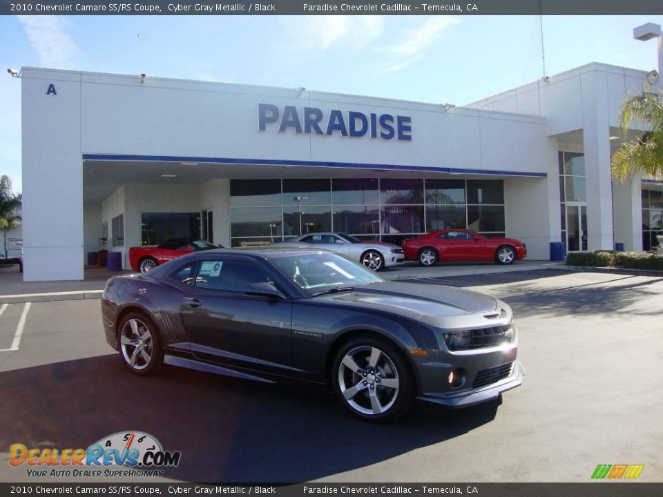 2010 Chevrolet Camaro SS/RS Coupe Cyber Gray Metallic / Black Photo #1