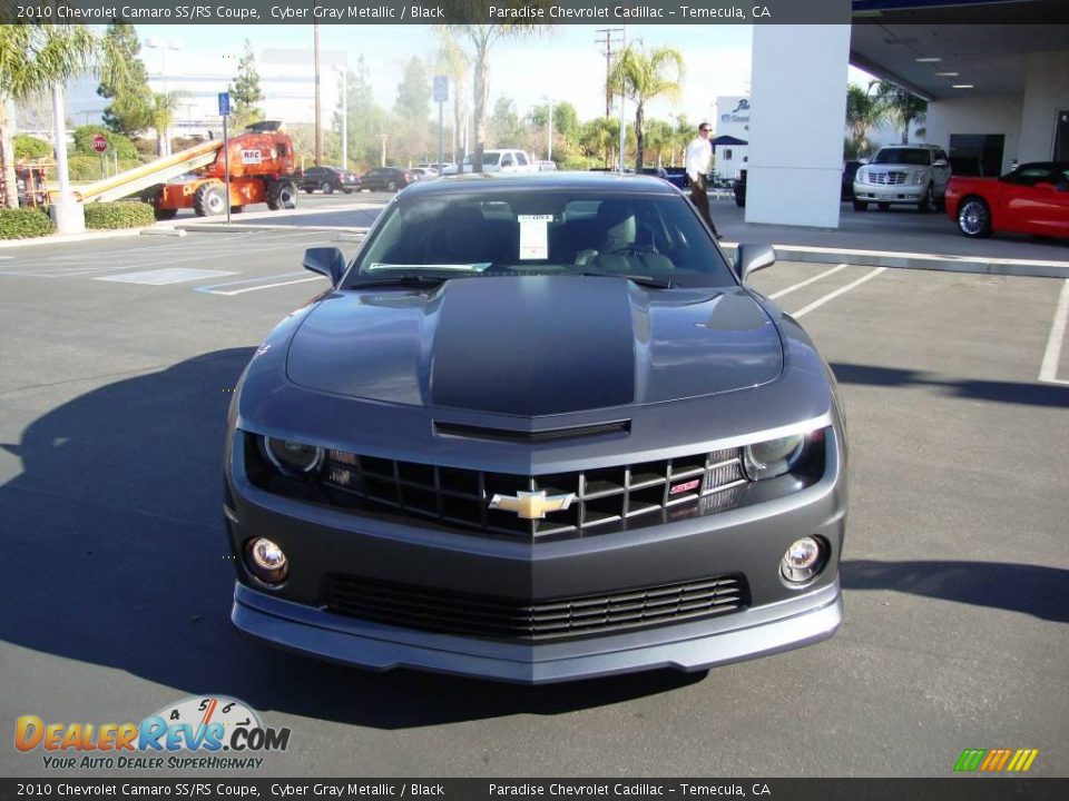2010 Chevrolet Camaro SS/RS Coupe Cyber Gray Metallic / Black Photo #2