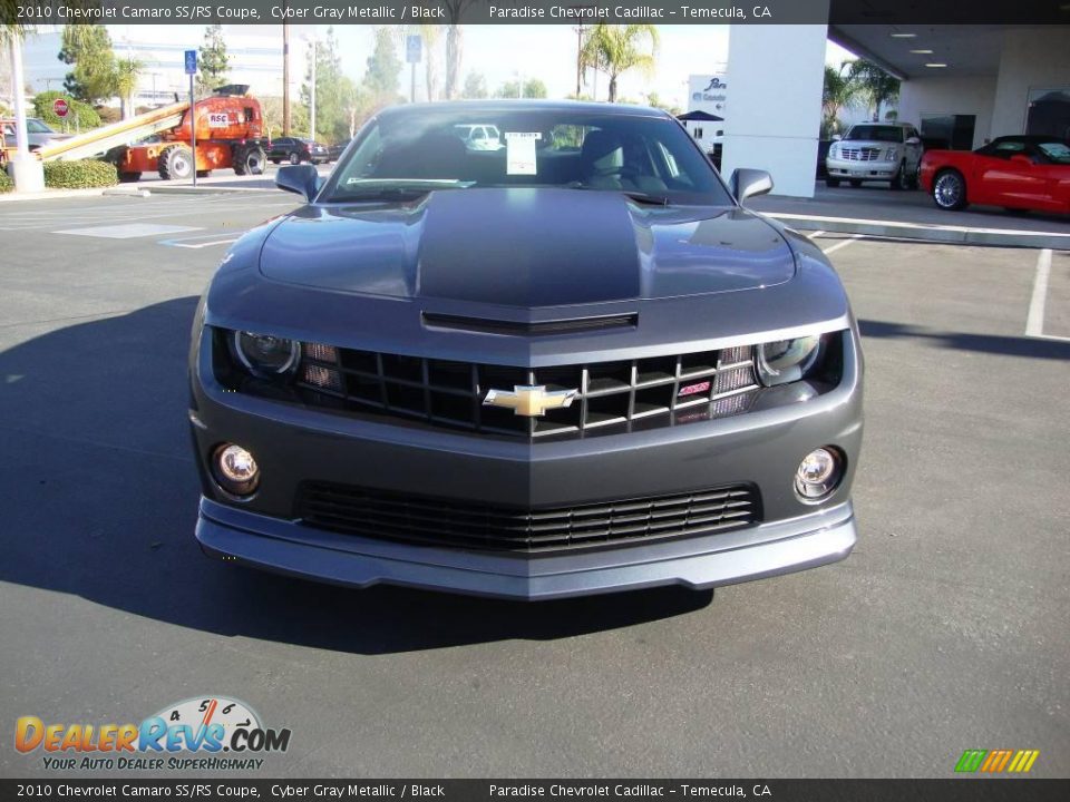 2010 Chevrolet Camaro SS/RS Coupe Cyber Gray Metallic / Black Photo #3
