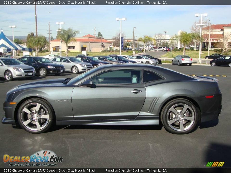 2010 Chevrolet Camaro SS/RS Coupe Cyber Gray Metallic / Black Photo #5