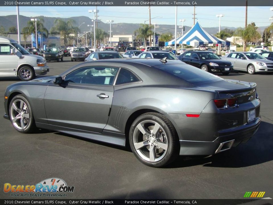 2010 Chevrolet Camaro SS/RS Coupe Cyber Gray Metallic / Black Photo #6