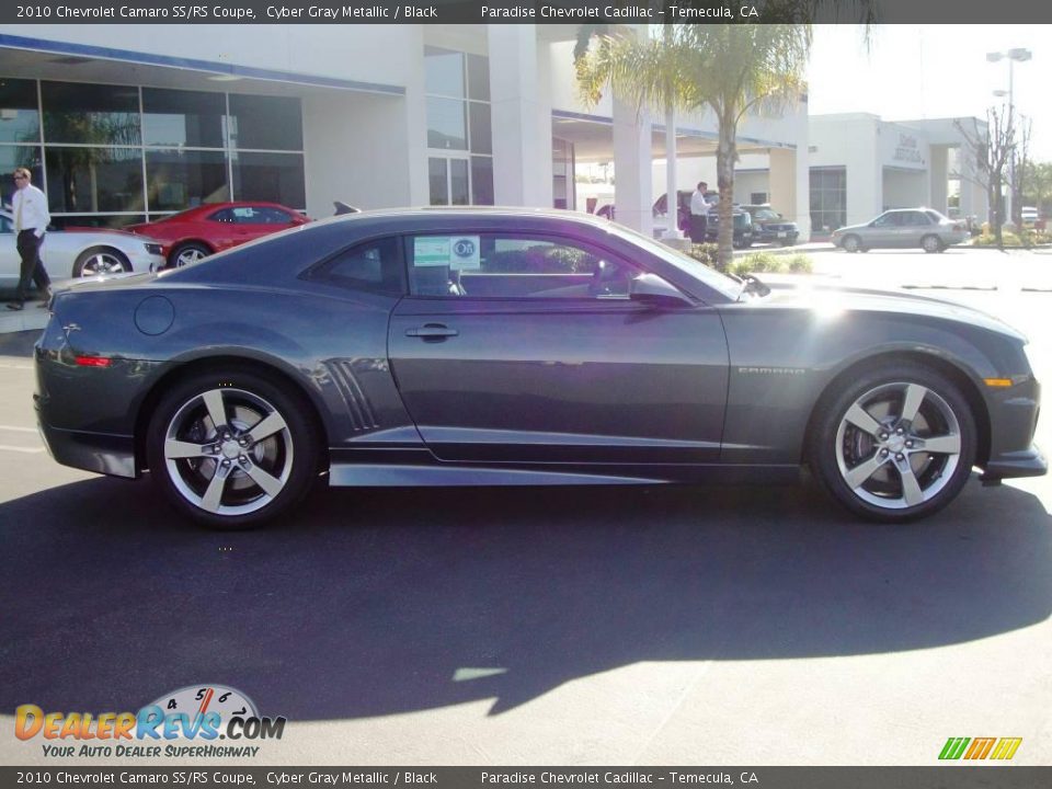 2010 Chevrolet Camaro SS/RS Coupe Cyber Gray Metallic / Black Photo #9