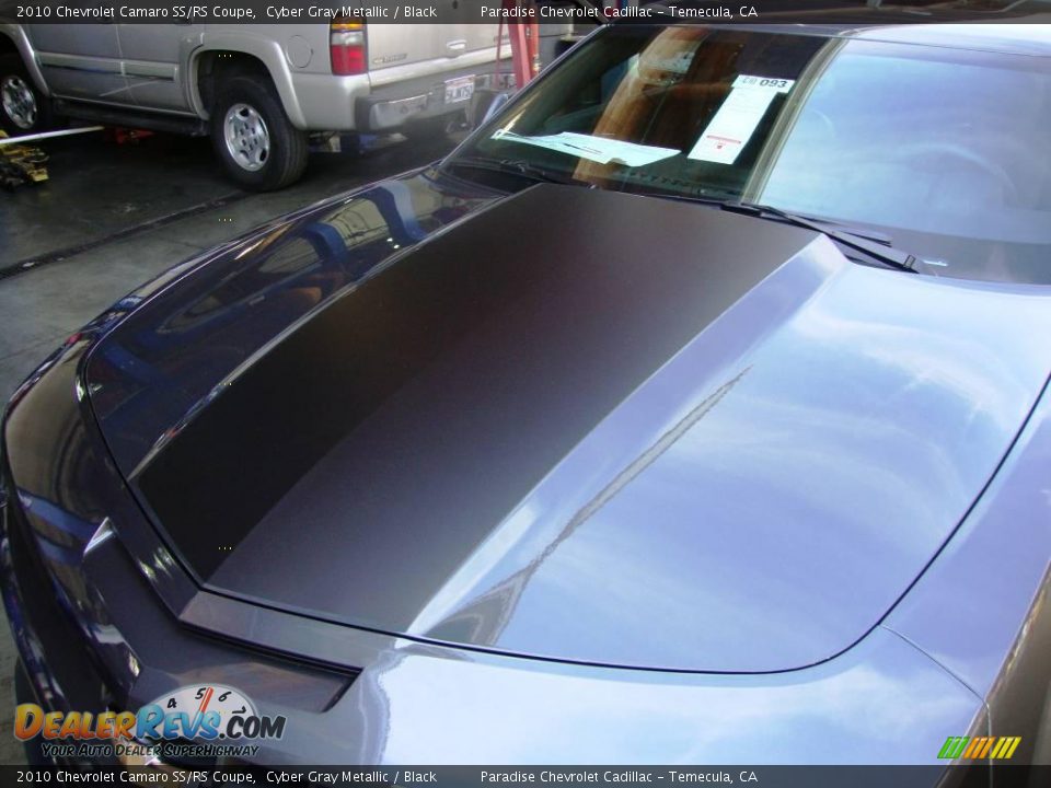 2010 Chevrolet Camaro SS/RS Coupe Cyber Gray Metallic / Black Photo #11