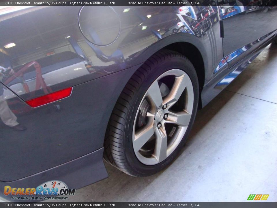 2010 Chevrolet Camaro SS/RS Coupe Cyber Gray Metallic / Black Photo #12