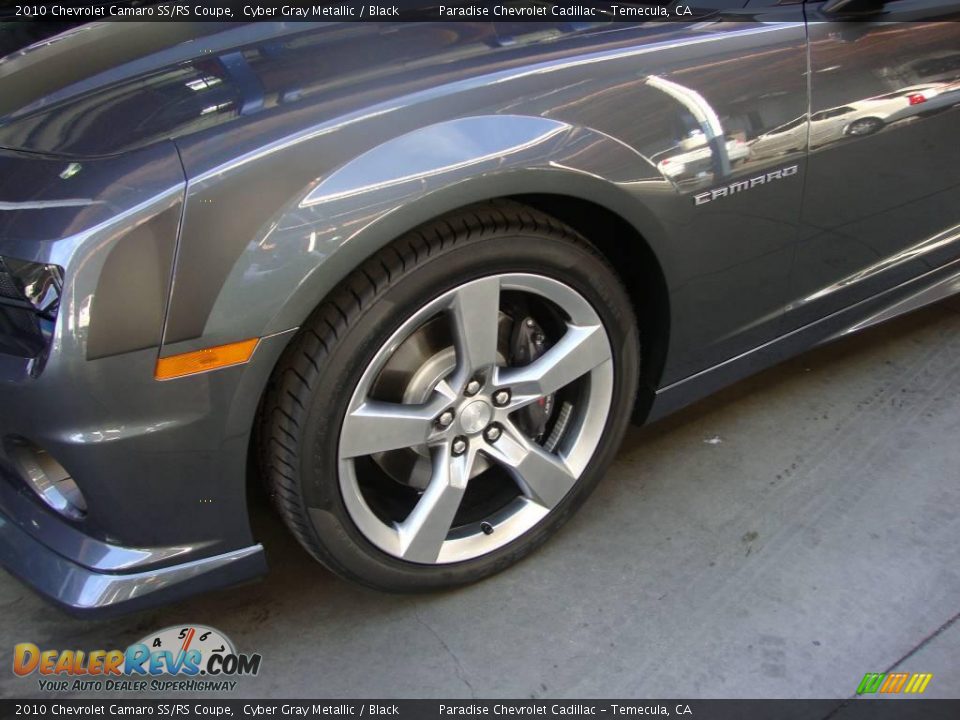 2010 Chevrolet Camaro SS/RS Coupe Cyber Gray Metallic / Black Photo #13