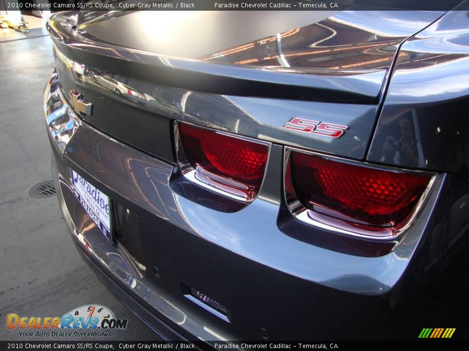 2010 Chevrolet Camaro SS/RS Coupe Cyber Gray Metallic / Black Photo #14